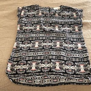 Pink republic patterned top